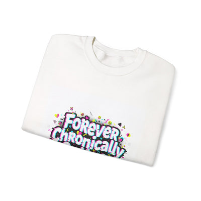 Forever Chronically Online Sweatshirt | brainrot, internet meme culture
