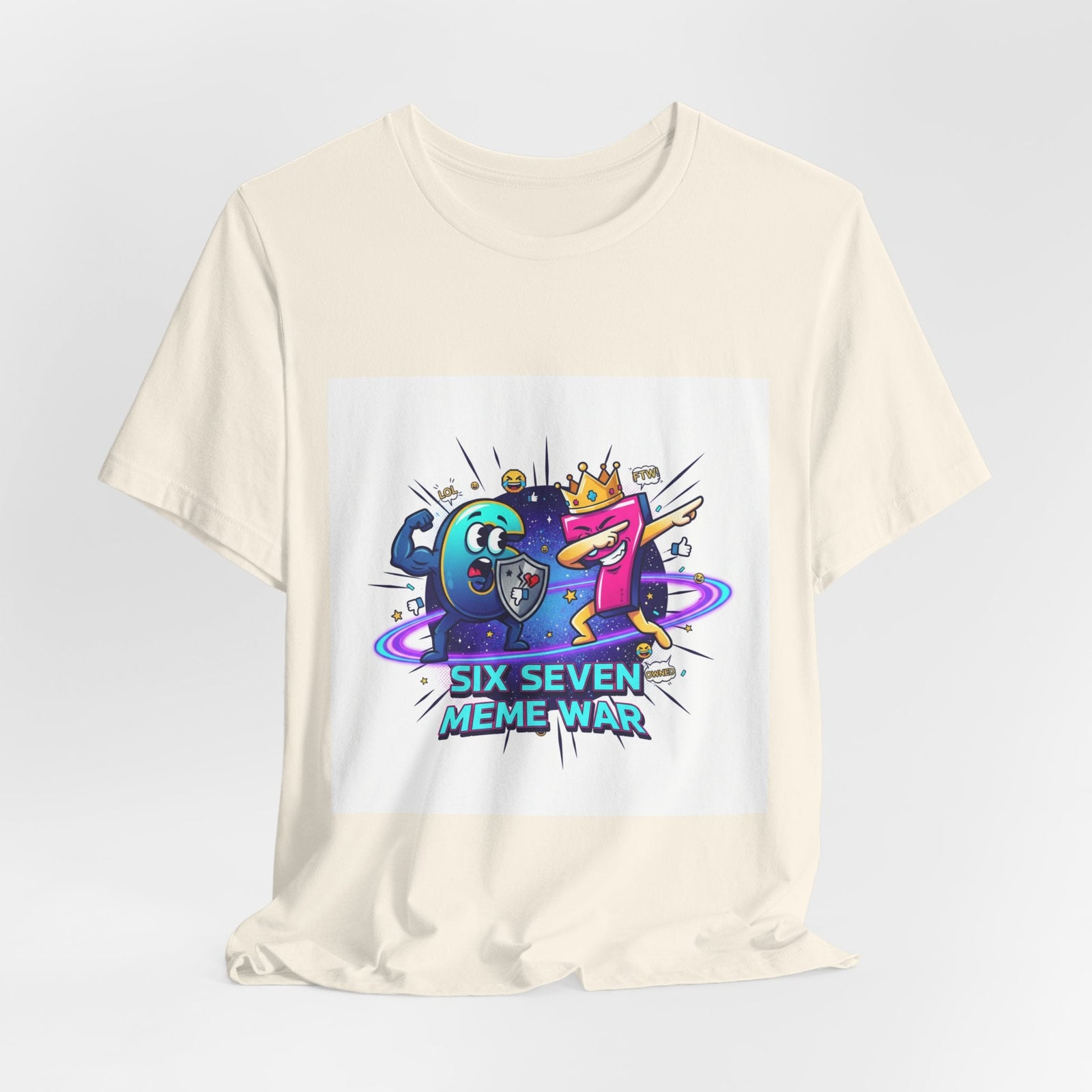 Six Seven Meme War T-Shirt | Legendary Internet Battle Tee