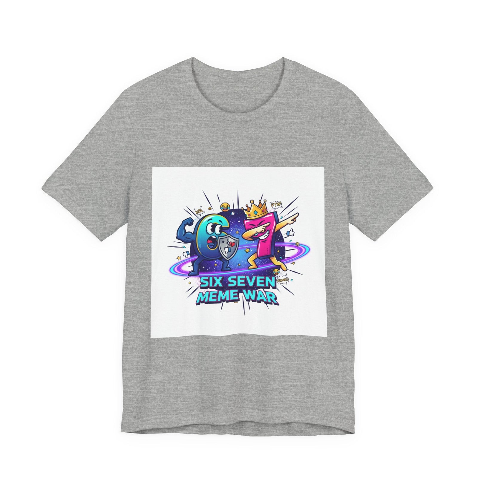 Six Seven Meme War T-Shirt | Legendary Internet Battle Tee