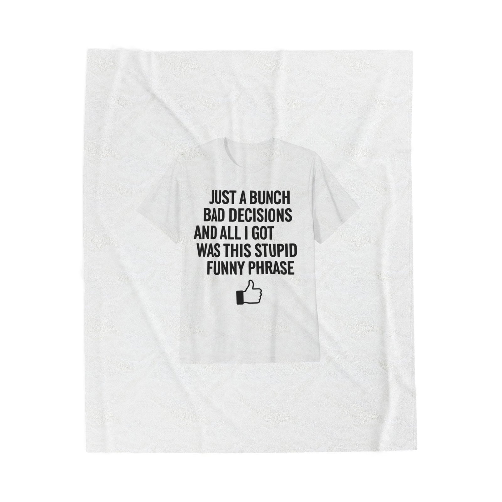 stupid funny phrase blanket | sarcastic introvert humor, anxiety humor