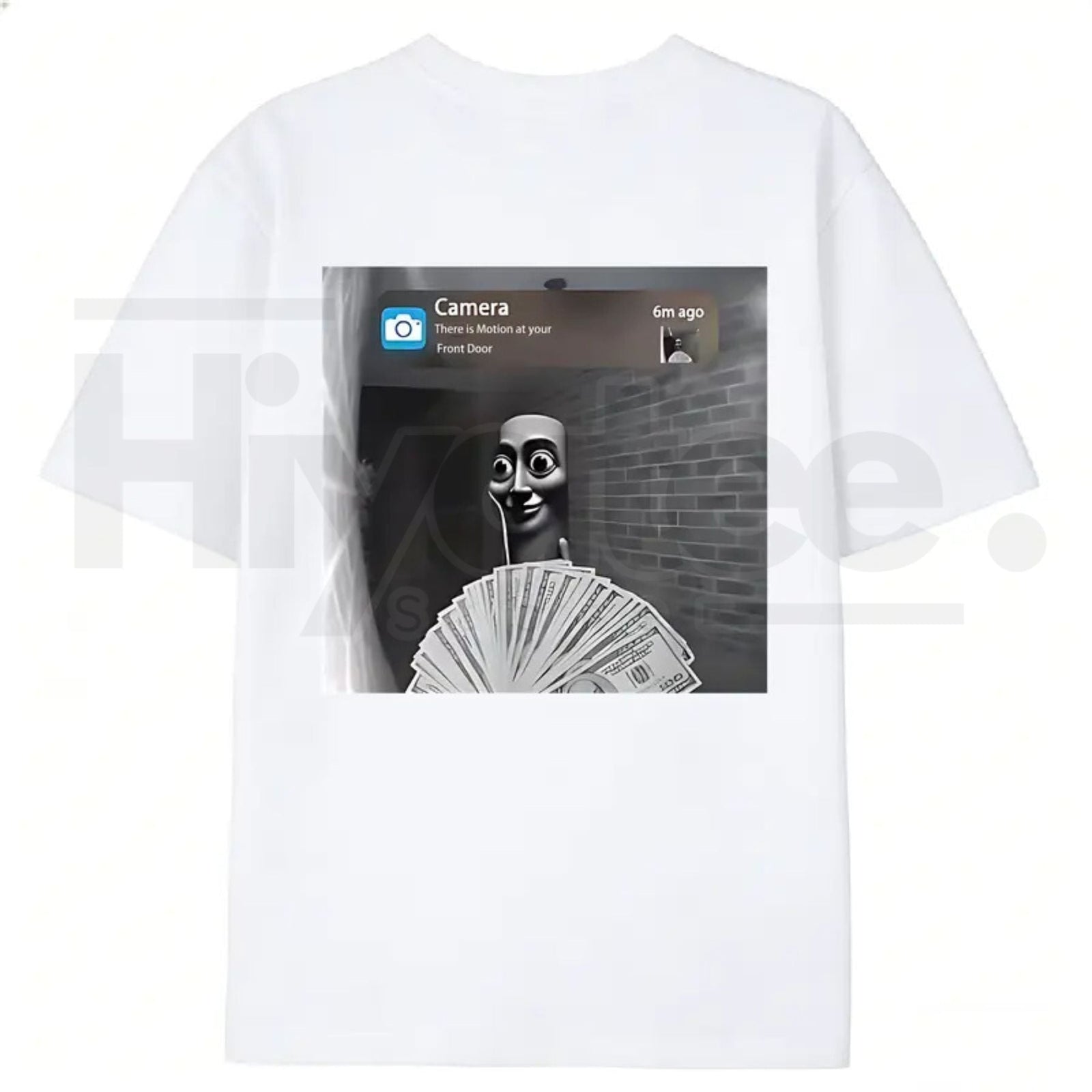 "Tung Tung Tung Sahur" Funny Viral Meme – Premium Cotton Black Graphic Top