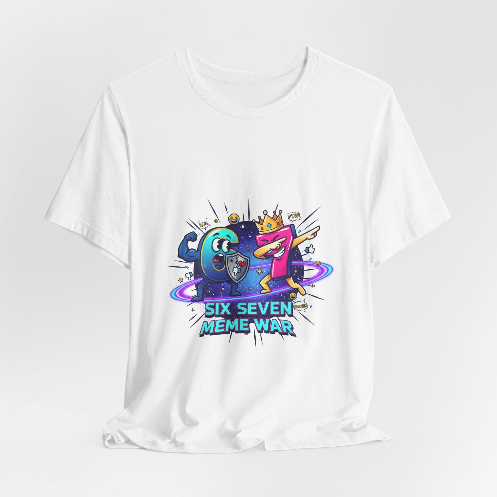 Six Seven Meme War T-Shirt | Legendary Internet Battle Tee
