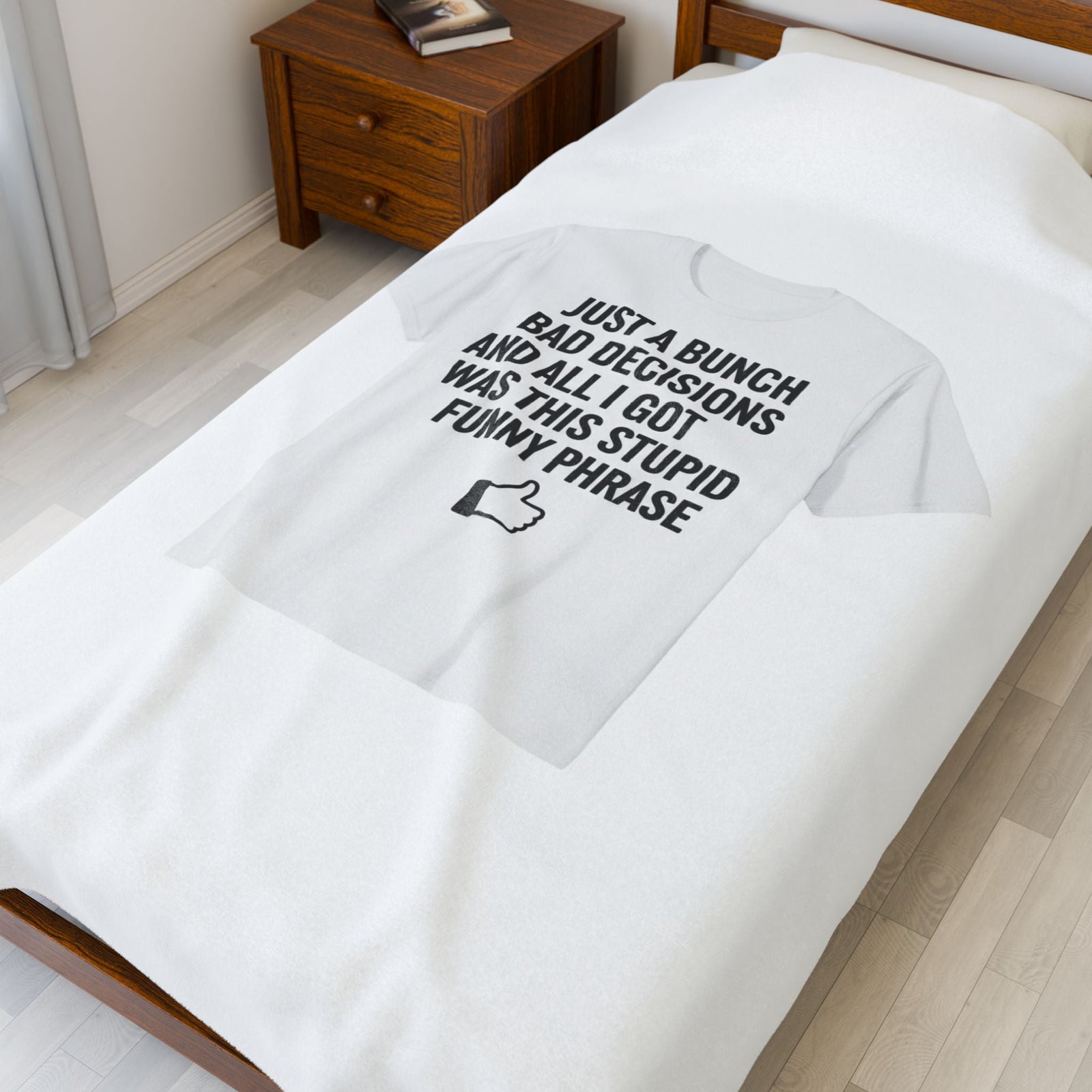 stupid funny phrase blanket | sarcastic introvert humor, anxiety humor