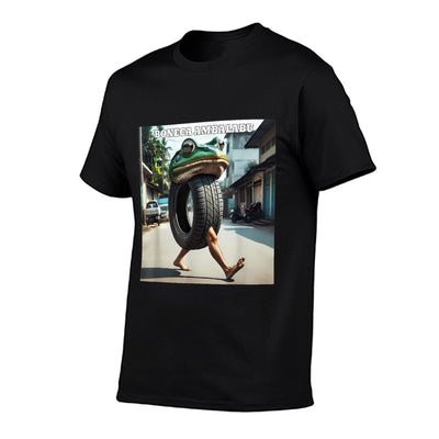 Boneca Ambalabu Frog Meme  Graphic-printed T-Shirt