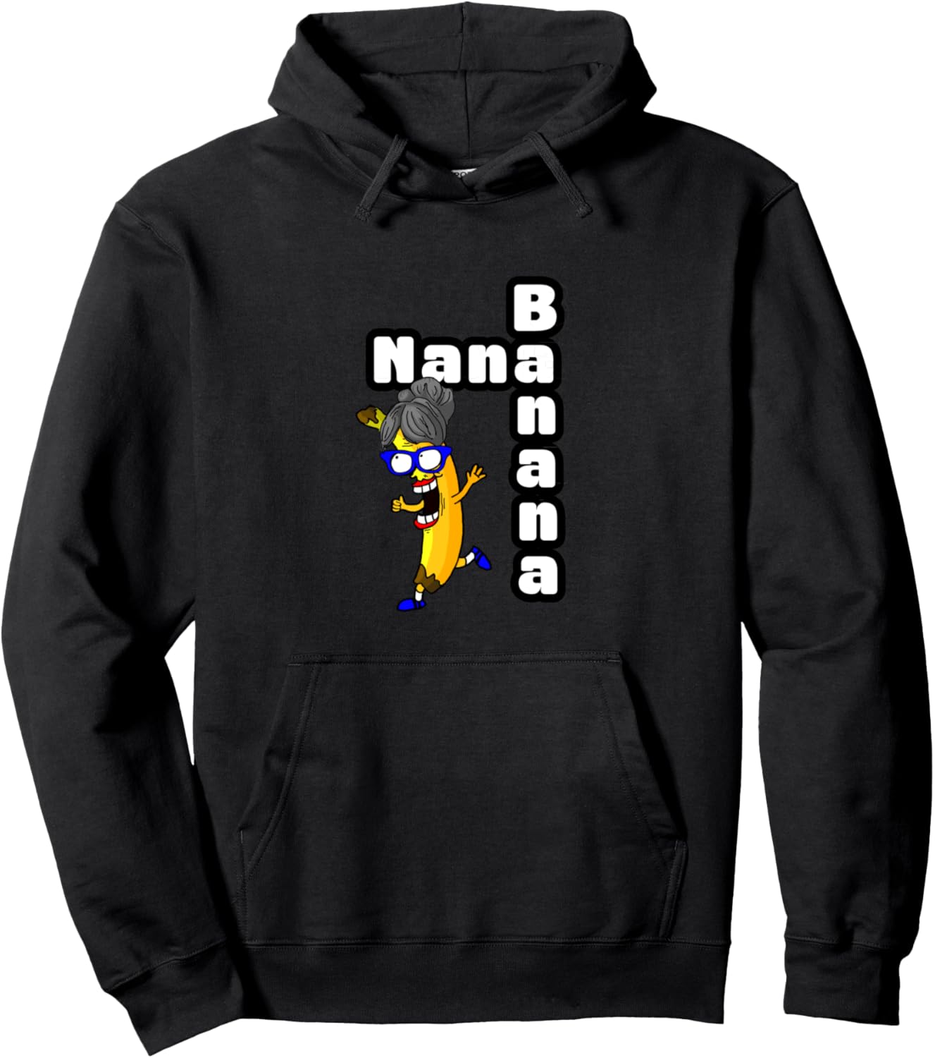 Funny Nana Banana Christmas gift hoodie for grandma