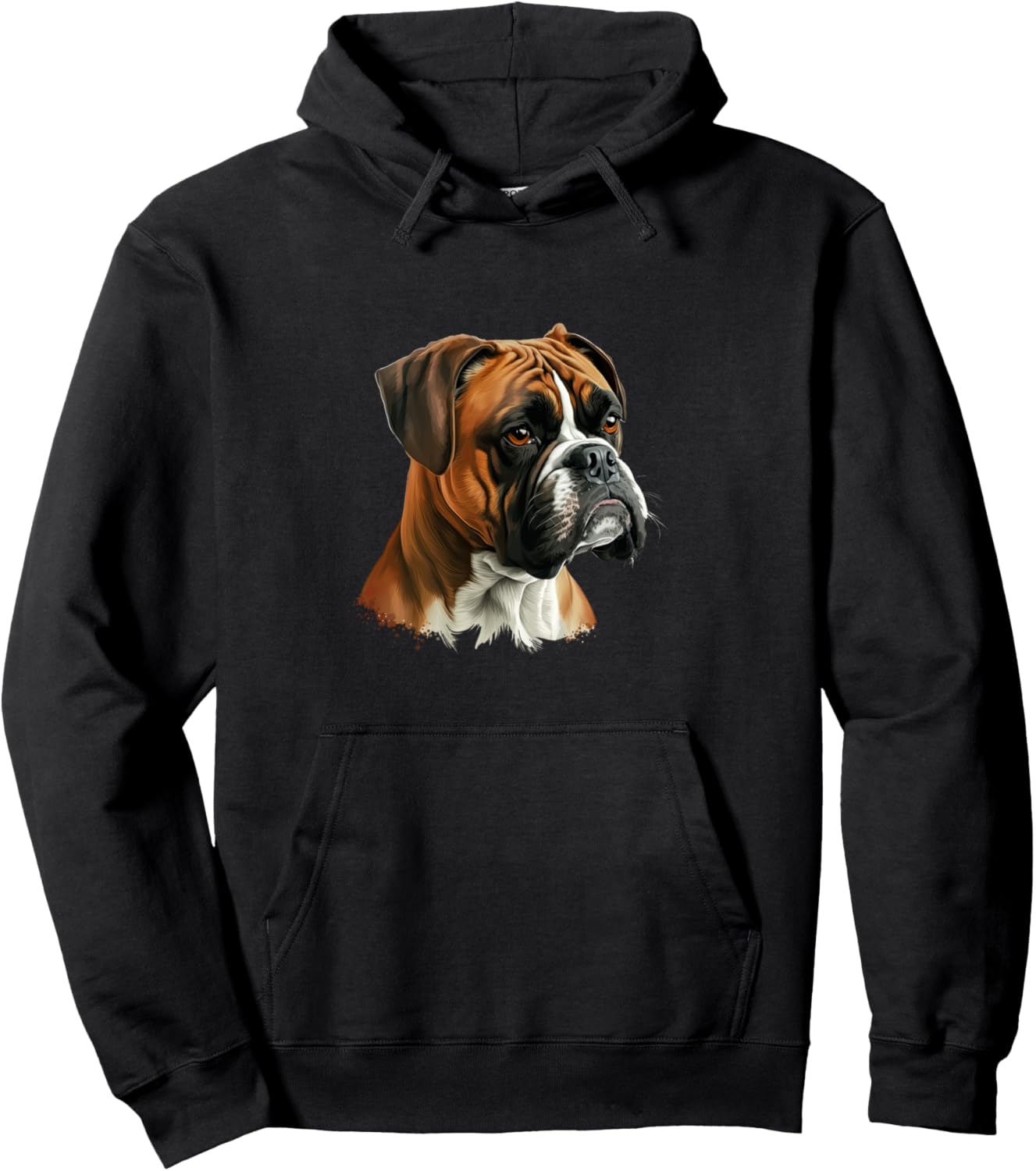 Funny Dog Boxer Pullover Hoodie