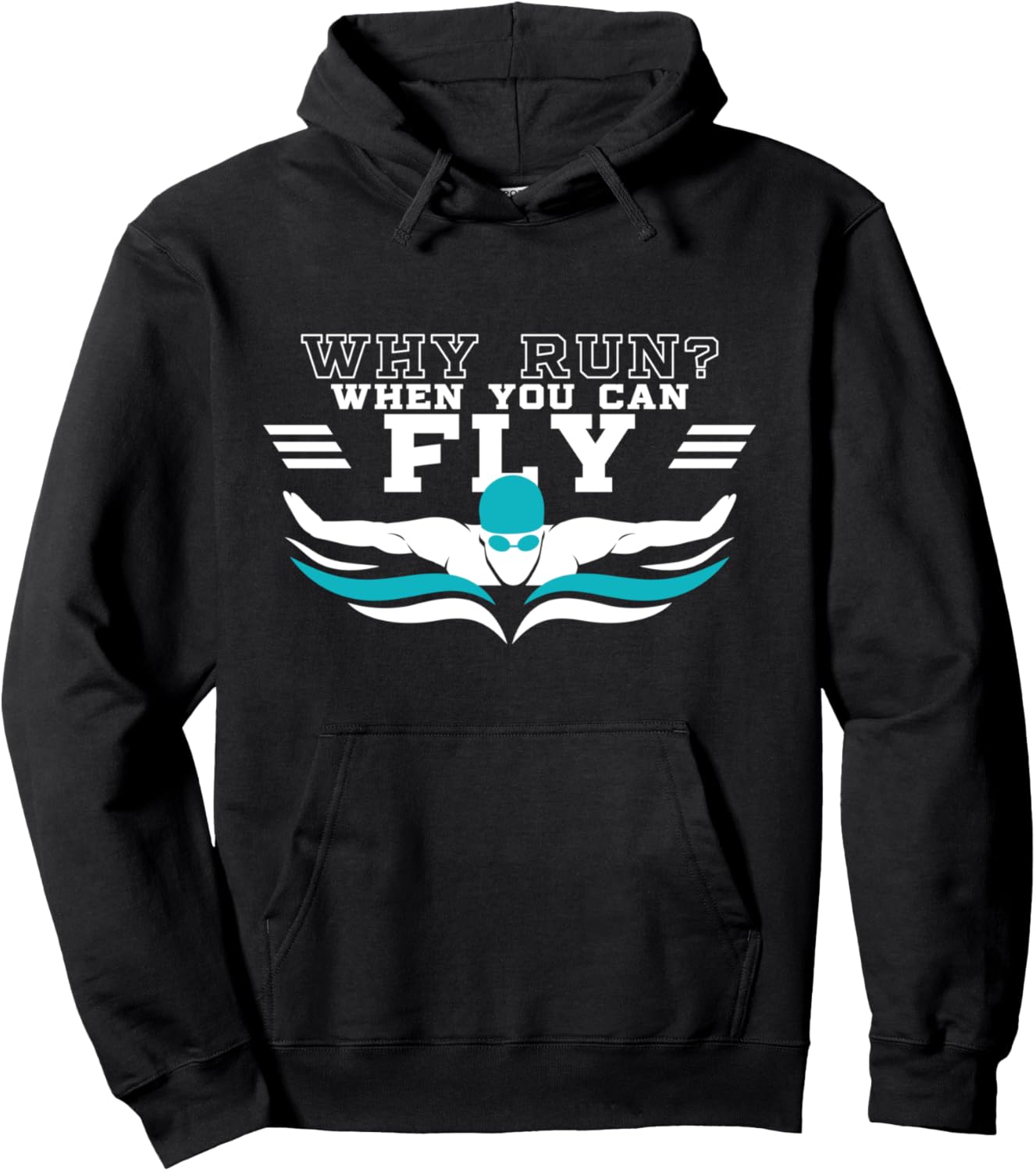 Swimmer Hoodie, Swim Hoodies Funny Pullover Hoodie