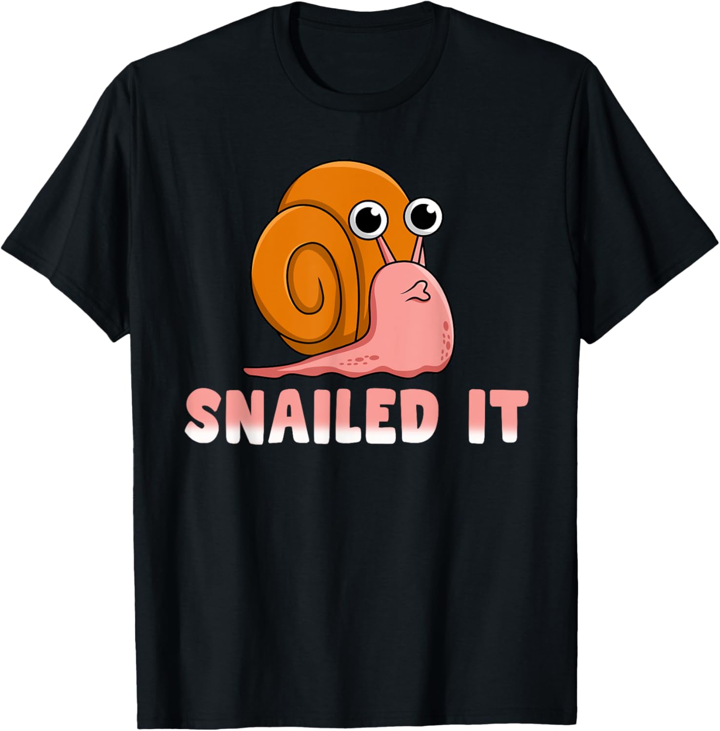 Snailed It Funny Snail T-Shirt