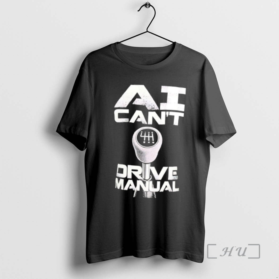 Vintage Officials Ai Cant Drive Manual Tee 80s Retro Western