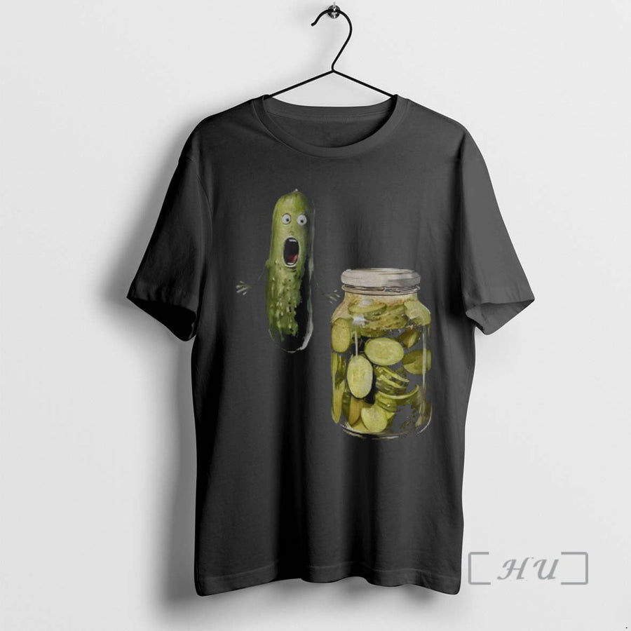 Throwback Officials Pickled Cucumber Humorous Meme TShirt 80s Retro