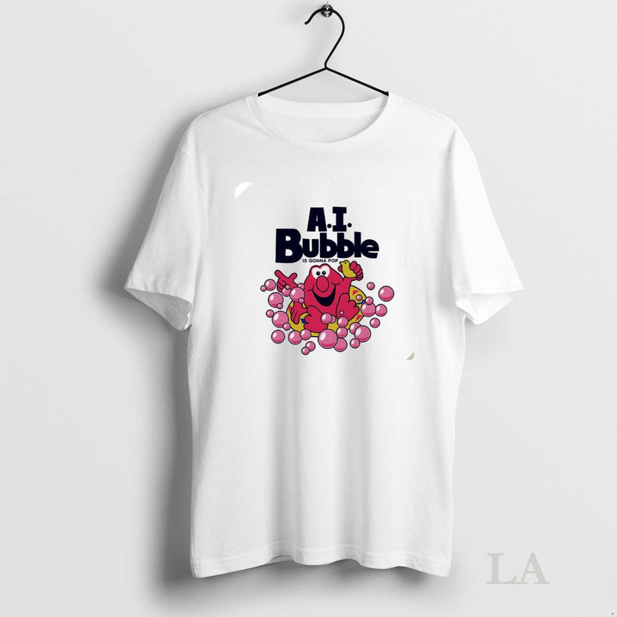 Classic Original Ai Bubble Is Gonna Pop Tank Top 90s Retro American