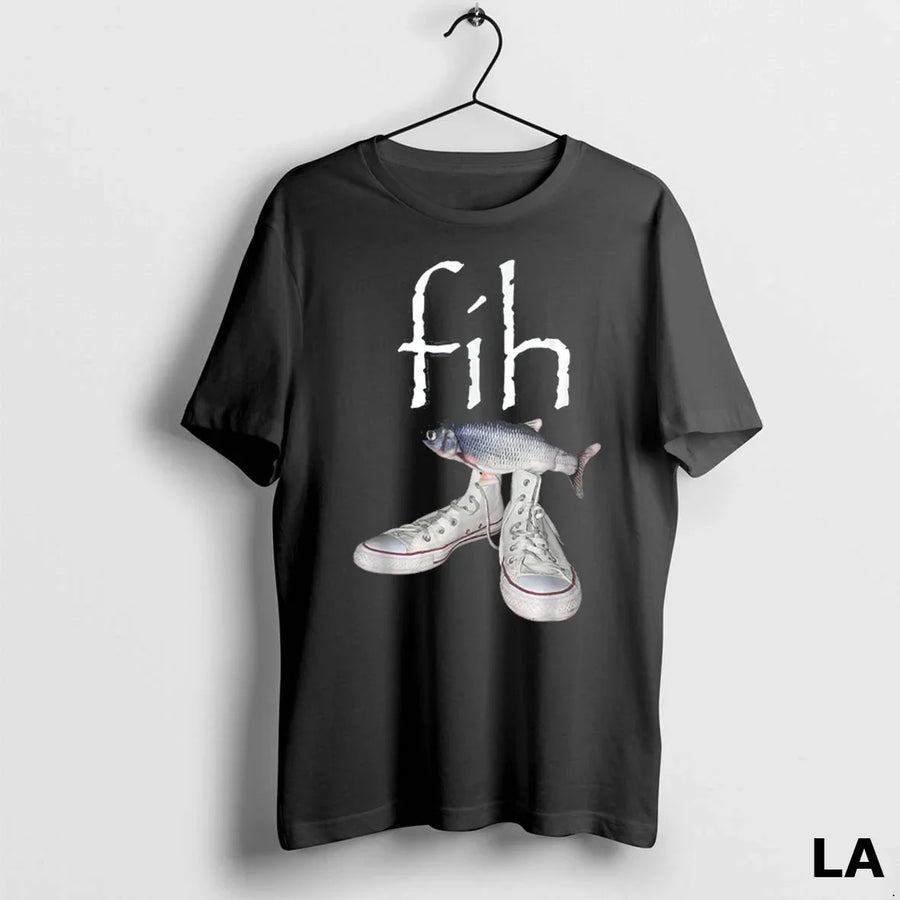 Throwback Original Fih Shoes Fish Misspelled Fish Meme Fih Calling