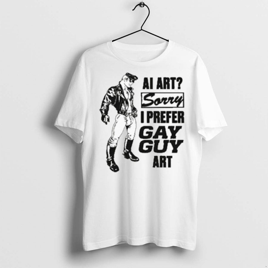 Vintage Premium Ai Art Sorry I Prefer Gay Guy Art T Shirts Sweatshirt