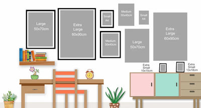 DecorBites™ Funny Animal Bathroom Wall Art Canvas