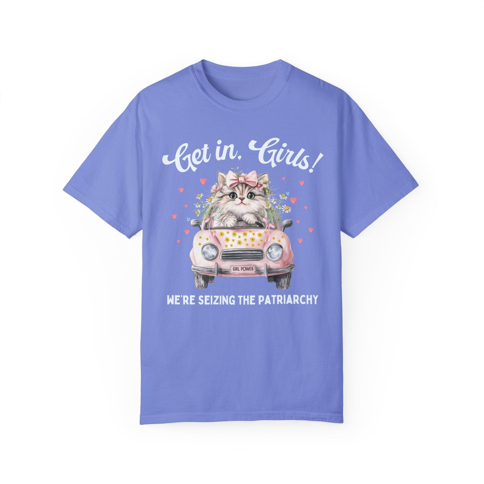 Seizing the Patriarchy Cat Lover Tee