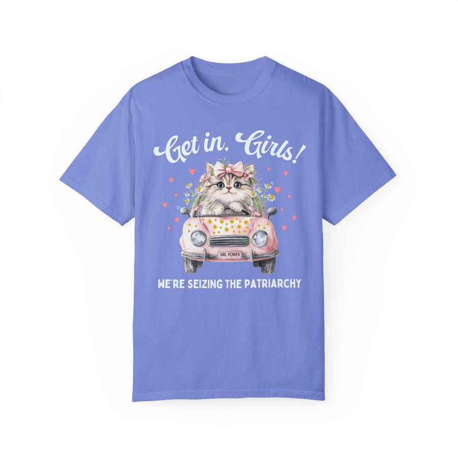 Seizing the Patriarchy Cat Lover Tee