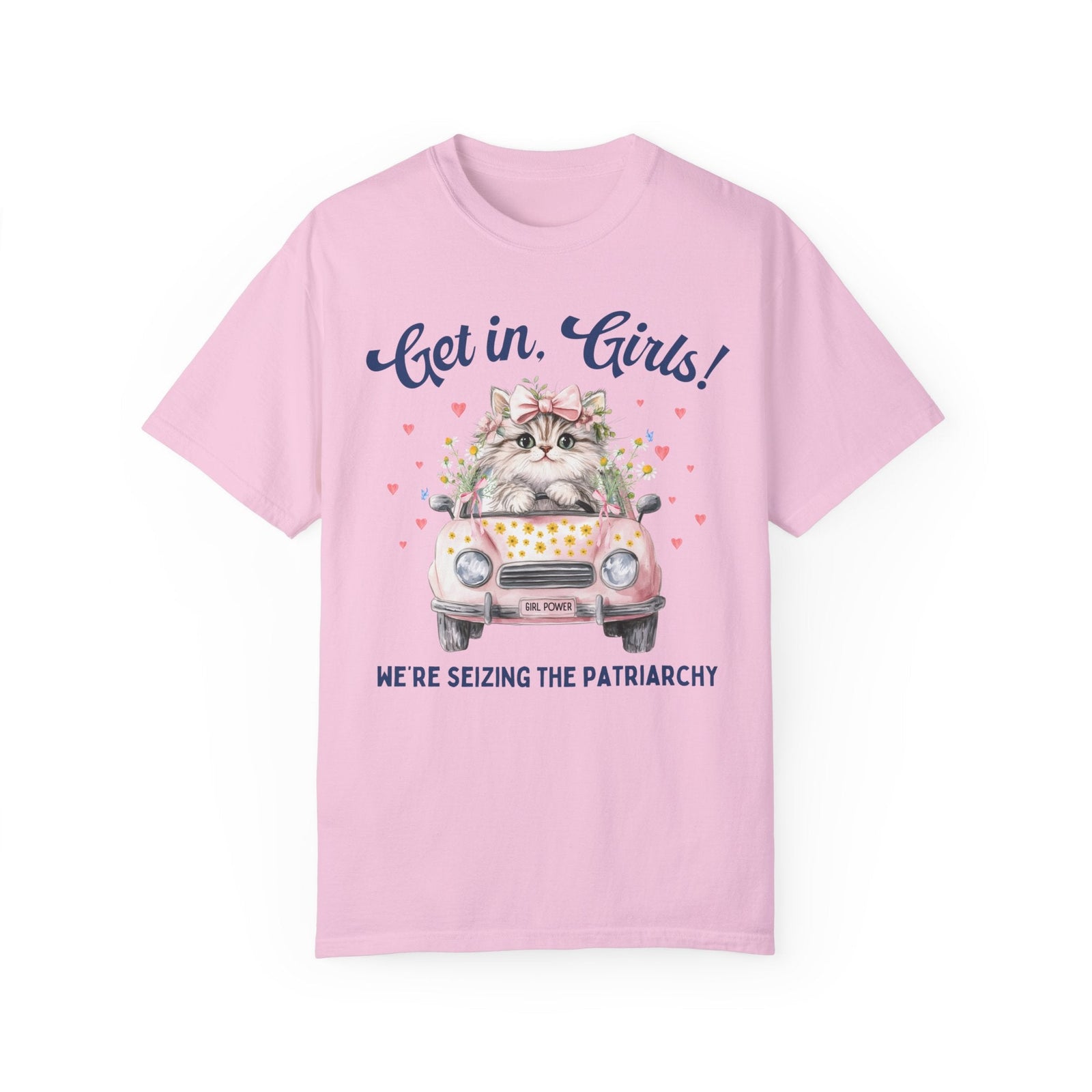 Seizing the Patriarchy Cat Lover Tee