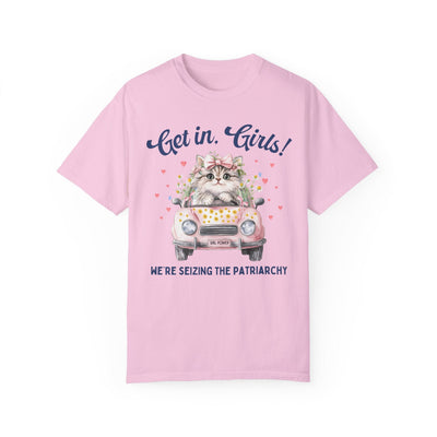 Seizing the Patriarchy Cat Lover Tee