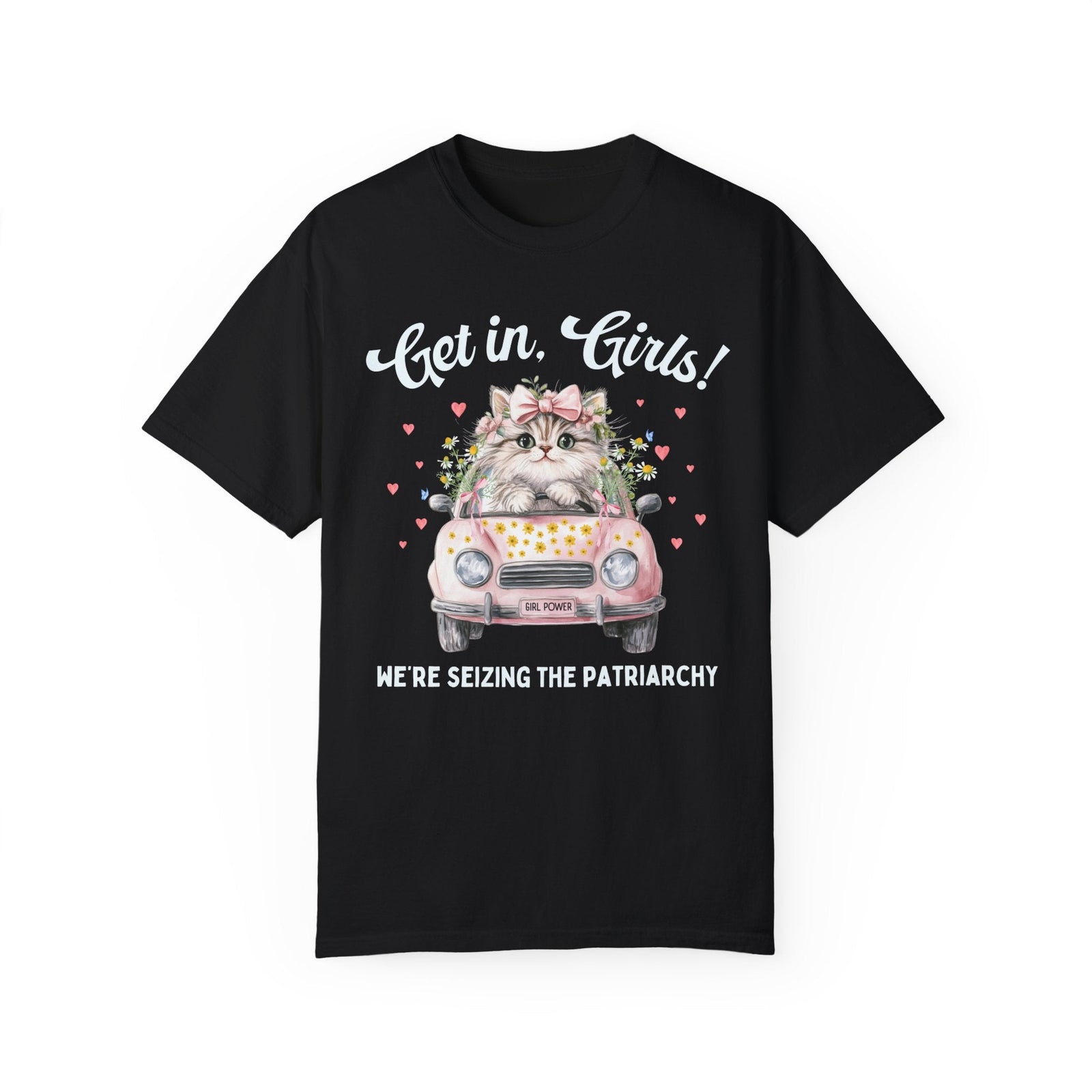 Seizing the Patriarchy Cat Lover Tee