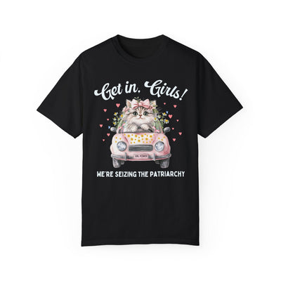 Seizing the Patriarchy Cat Lover Tee