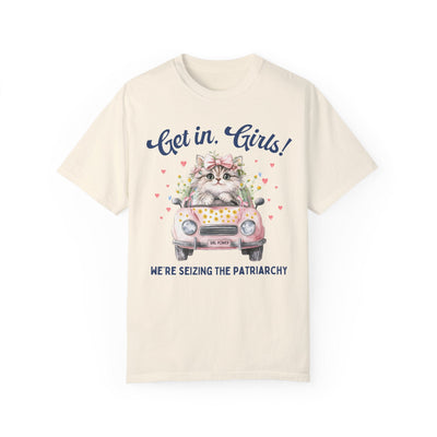 Seizing the Patriarchy Cat Lover Tee