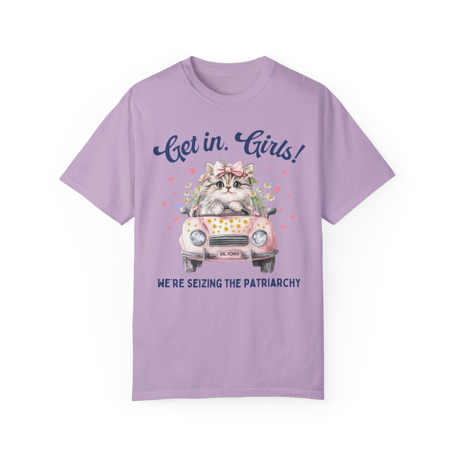 Seizing the Patriarchy Cat Lover Tee