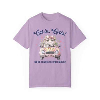 Seizing the Patriarchy Cat Lover Tee