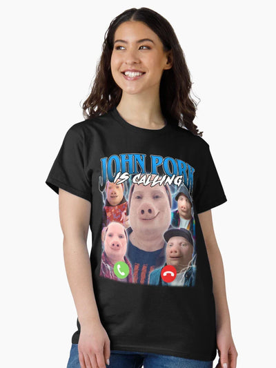 John Pork Vintage Retro Design