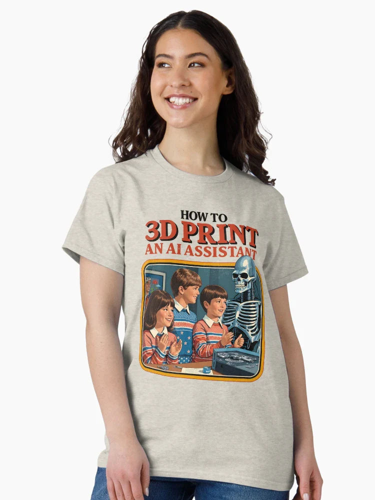 How to 3D Print an AI Assistant: Retro 3D Printing & Sci-Fi